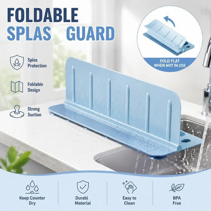 🔥Foldable Kitchen Sink Splash Guard