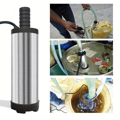 🔥Father's Day Sale 29% OFF🚜 DC 12V Portable Submersible Fuel Transfer Pump