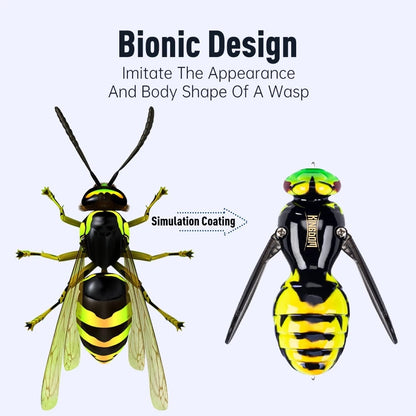🔥  🐝 Bionic Wasp Topwater Lure That Triggers Explosive Strikes