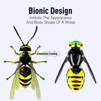 🔥  🐝 Bionic Wasp Topwater Lure That Triggers Explosive Strikes