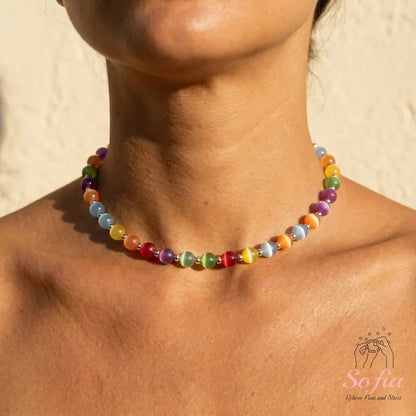 🌈 Sofia Dopamine UV Reactive Beaded Jewelry – Your New Summer Staple