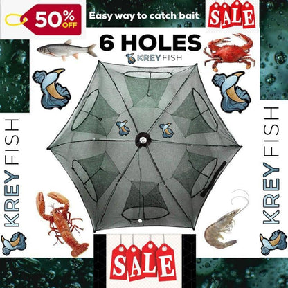 Automatic Foldable Strengthened Fish Catcher