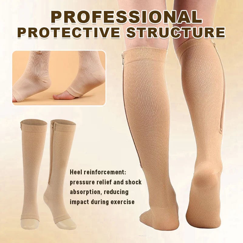 🏃 ♂️ Sports zipper socks - comfort, support and easy on and off