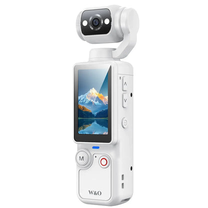 🎥 Upgraded Vlogging Camera – 180° Rotating Lens, Full-Body Video Recorder for Travel, Daily Life & Content Creation