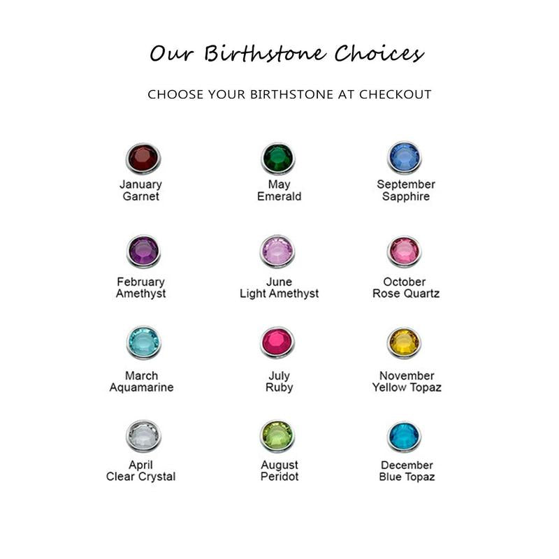 💖Children Birthstone Necklace Boy & Girl Charm Necklace