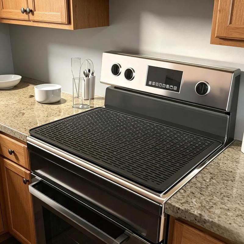 🍳Silicone Stove Top Cover Mat, Fits Many Stove Top Types
