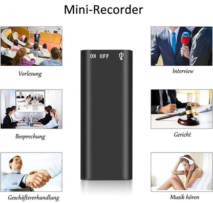 🎙️ 49% OFF NOW ! 🔥 Mini Voice Recorder – Smart Sound Capture, Compact & Easy to Use, Long Battery Life 🔋