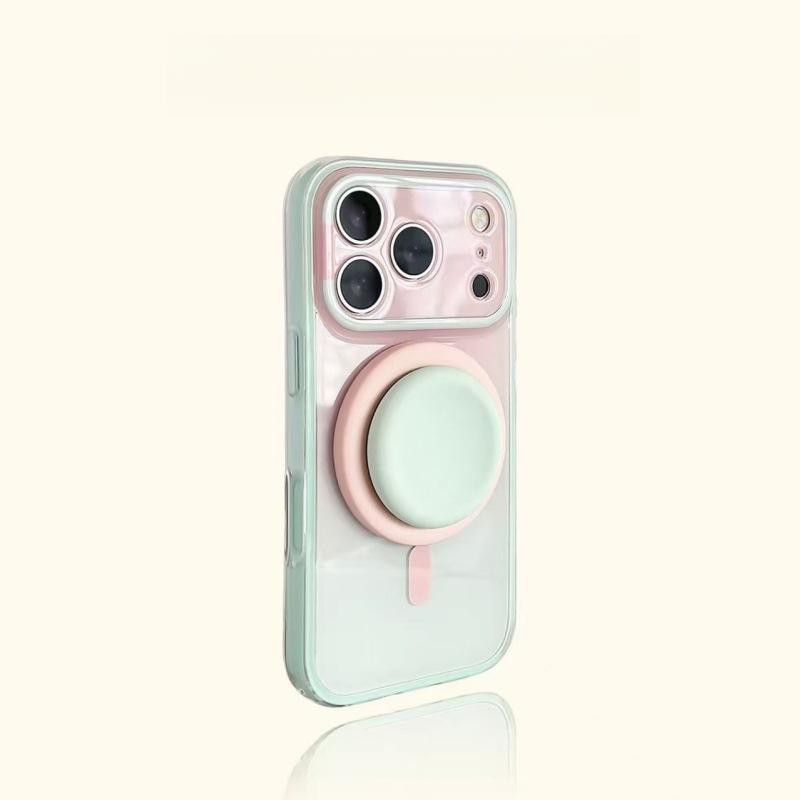 🔥Limited Time 50% Off✨Magnetic 2-in-1 double-layer gradient full-cover AI button case
