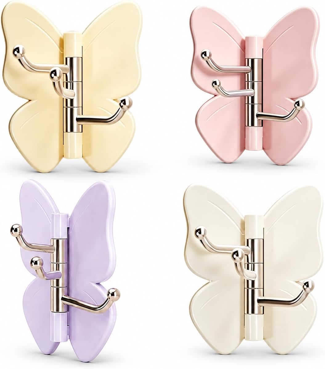 Butterfly Rotating Self Adhesive Hooks