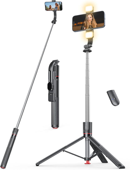 🔥Selfie Stick Tripod with Wireless Remote