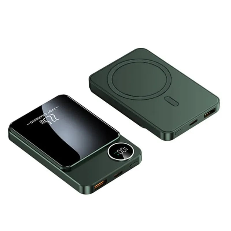 🔋✨Professional Magnetic Charger for Travelers & Professionals 🧲| 22.5W Wired & 15W Wireless | 10,000 mAh | Fast Delivery💥