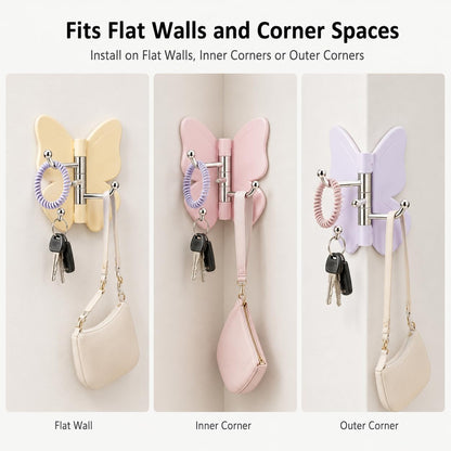 Butterfly Rotating Self Adhesive Hooks