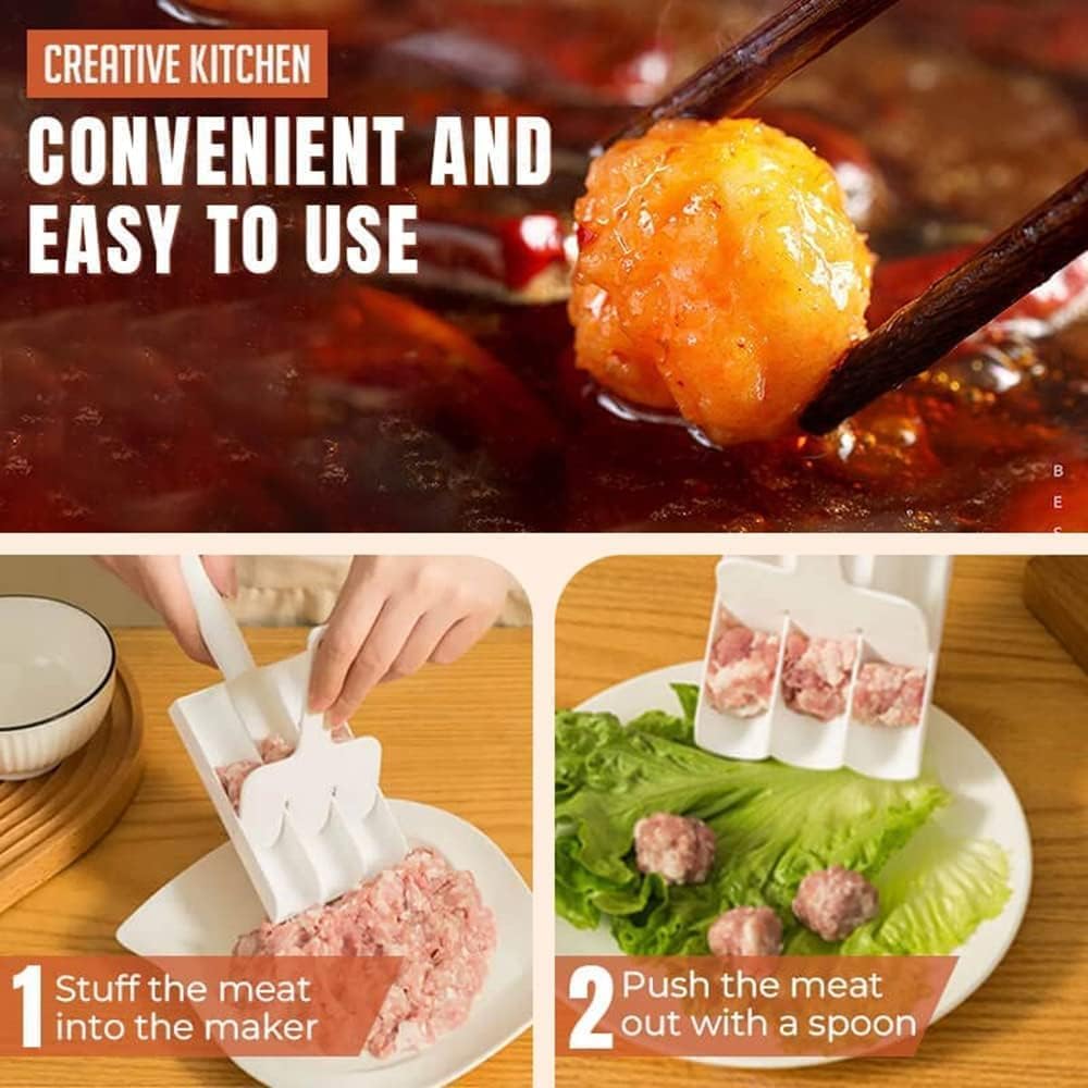 Veg Ball & Kofta Maker Spoon Press