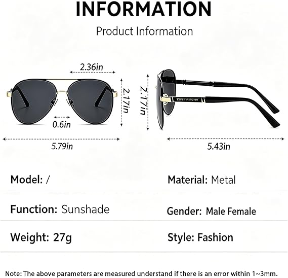 🔥Limited Time 50% Off✨Fashion Sunglasses for Men Women
