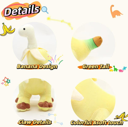 🔥Limited Time 50% Off✨10'' Cute Banana Dinosaur Plush Toy