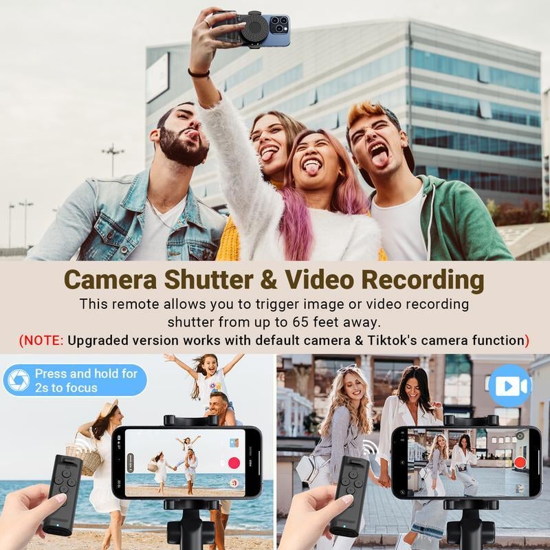Bluetooth Camera Grip with Remote Shutter