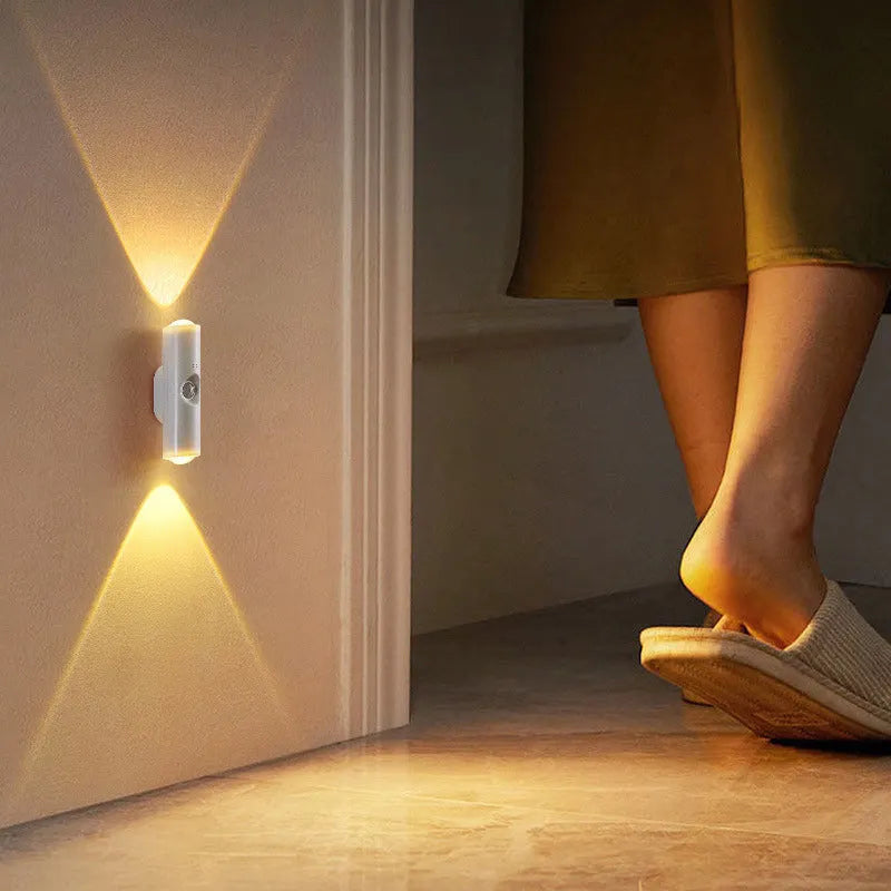 Light Up Any Space Instantly! RGB Motion Sensor Magnetic LED Light