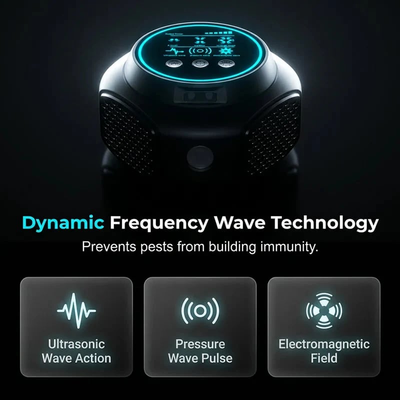 🪤High-Power Ultrasonic Pest Repeller