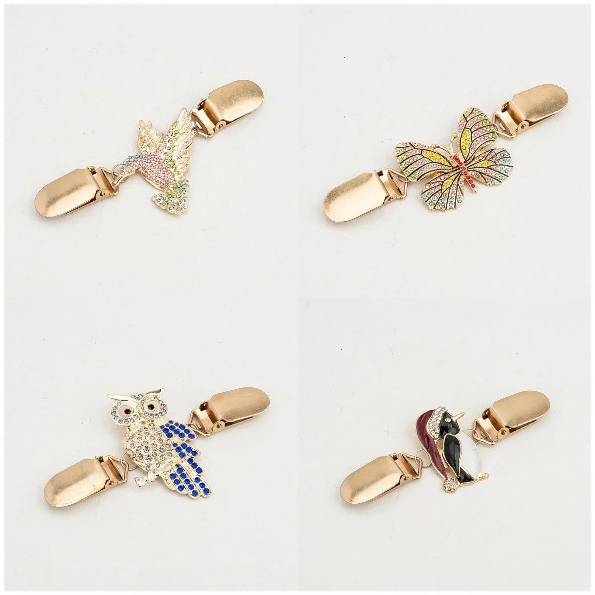 📿Women’s Pearl Chain Collar Clip💎