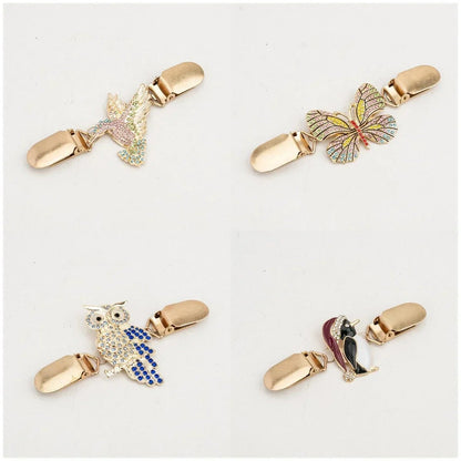 📿Women’s Pearl Chain Collar Clip💎