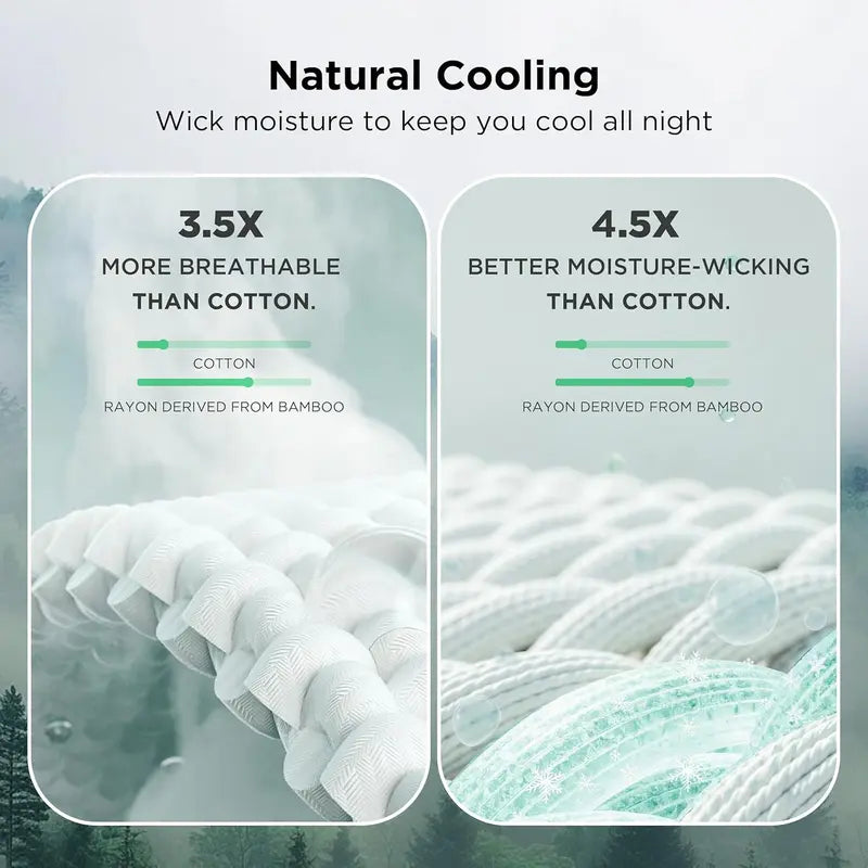 🔥SELLING FAST! 🎋Bamboo Waffle Cooling Blanket