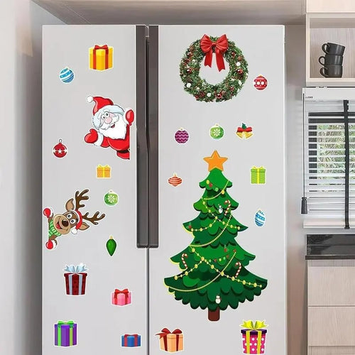 🎄Christmas Refrigerator Magnets,Christmas Tree Magnets for Fridge Stickers