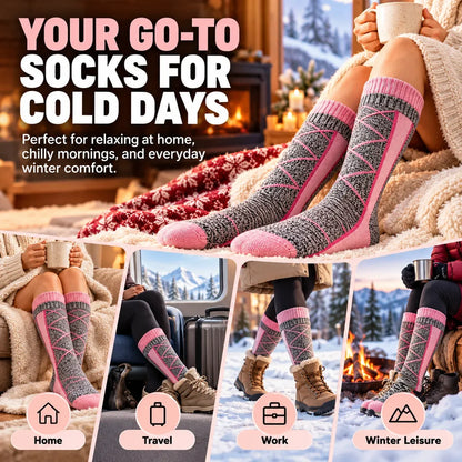 🔥 ThermoWarm Rechargeable Heated Socks – Say Goodbye to Cold Feet in Minutes