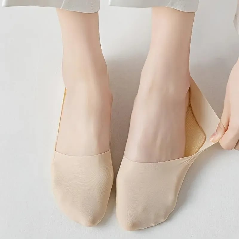 🌟 Ultimate Spring & Summer Socks 🌟10-Pair Pack Women's Solid-Color Sheer Invisible Socks