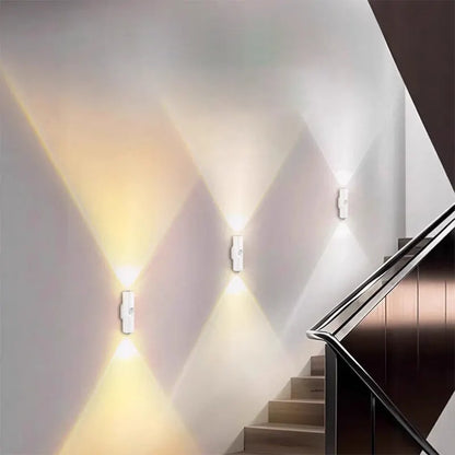 Light Up Any Space Instantly! RGB Motion Sensor Magnetic LED Light