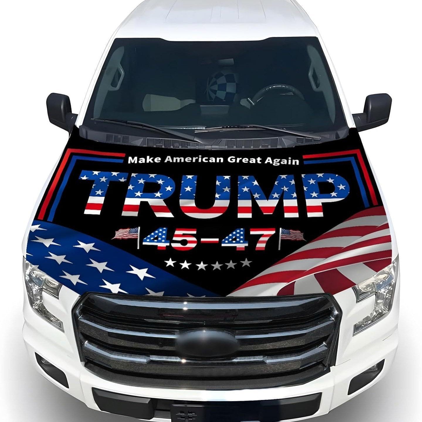 🌟🎉US Independence Day Car Hood Cover