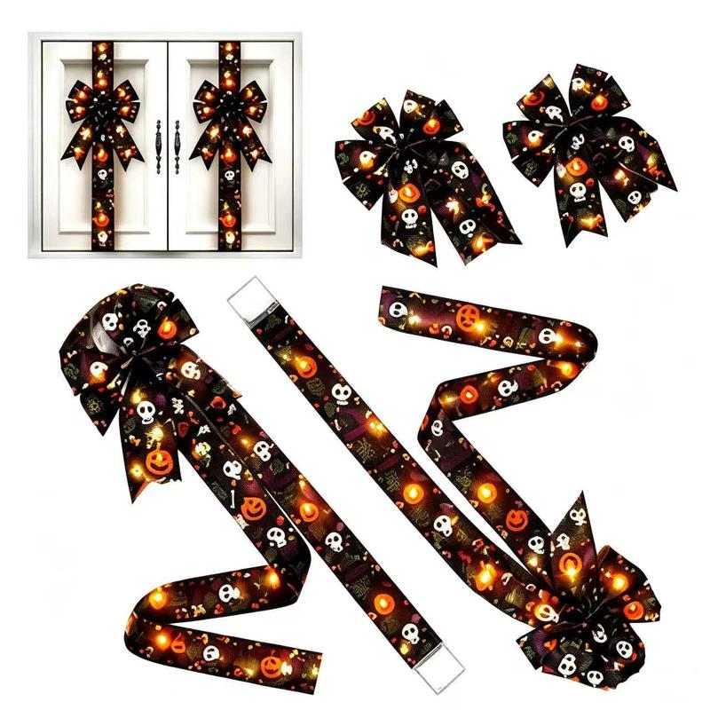 🎃LED Lantern Halloween Bow-2 Pack