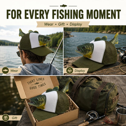 Personalized Outdoor Fishing Hat for Avid Fishermen🎣