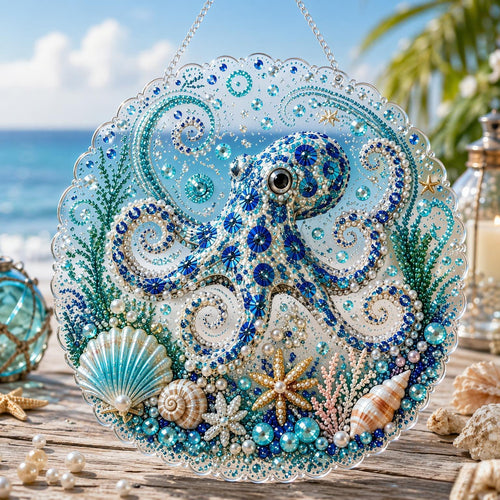 🌊Ocean Pearl Art DIY Hanging Ornament Kit