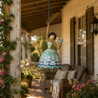 💃🌸 Let Your Space Dance — Whimsical Dancing Lady Hanging Ornament (📦Buy 2 Free Shipping)