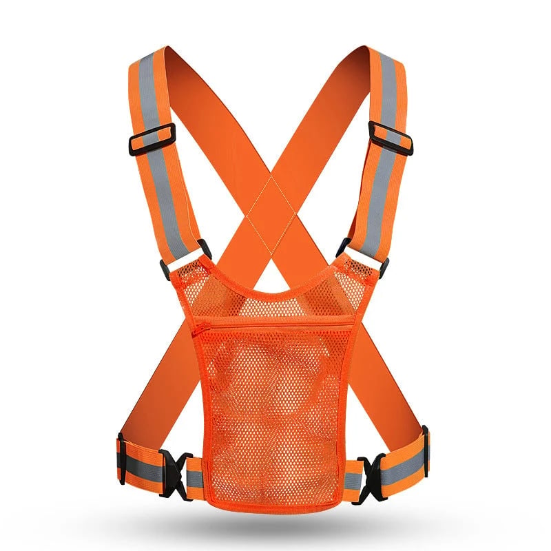 💥Buy 1 get 1 free 🔥High Visibility Reflective Vest Adjustable Safety Running Gear with Pocket