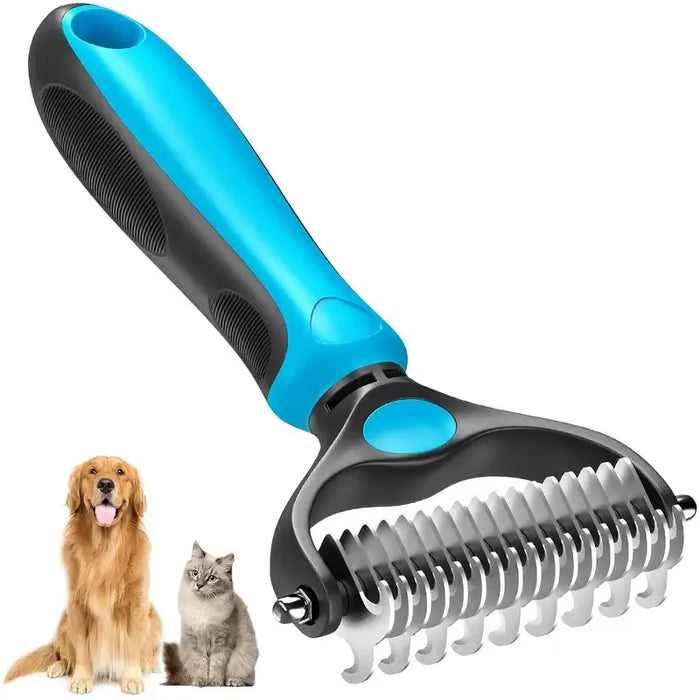 🔥Professional Double-Sided Pet Grooming Rake