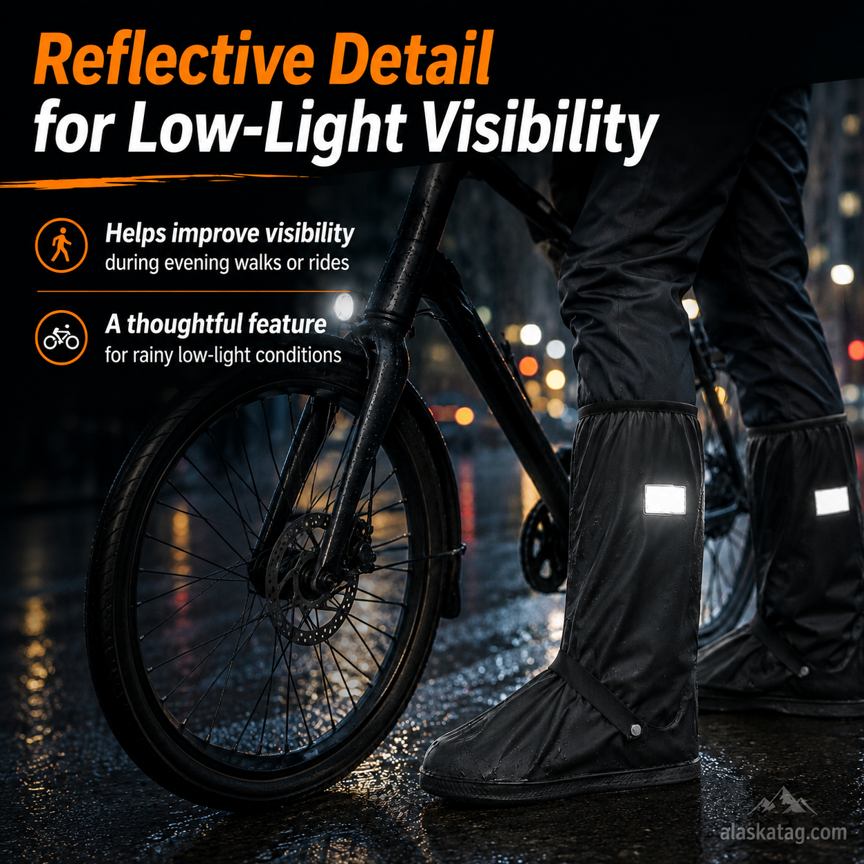 🌧️ Reusable Waterproof Boot Covers for Rain, Mud & Snow🔥