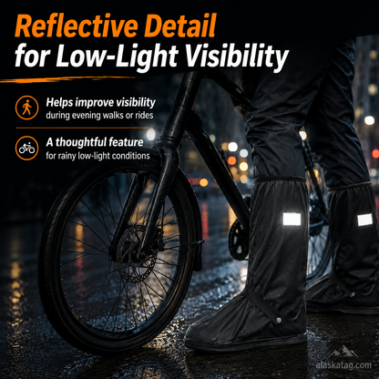 🌧️ Reusable Waterproof Boot Covers for Rain, Mud & Snow🔥