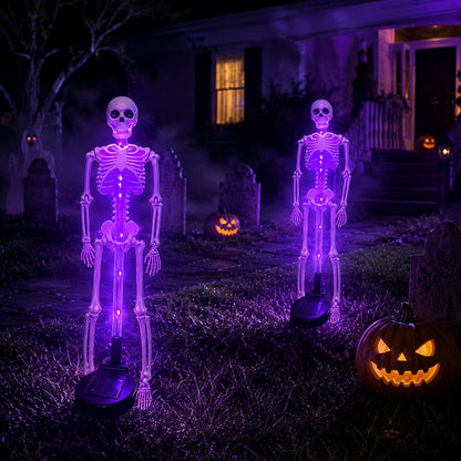 🔥HOT SALE🔥💀 Solar Skeleton Yard Stake
