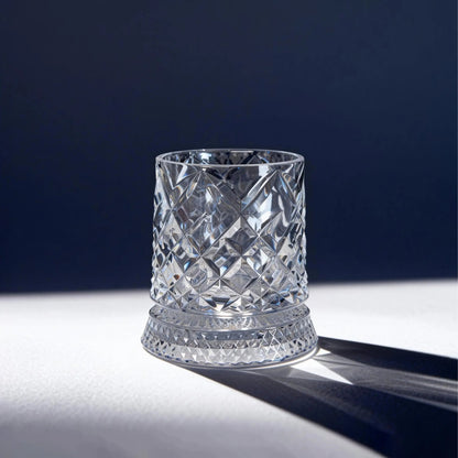 ✨ Diamond Cut Spinning Glass | Elevate Your Home Bar Experience 🏅
