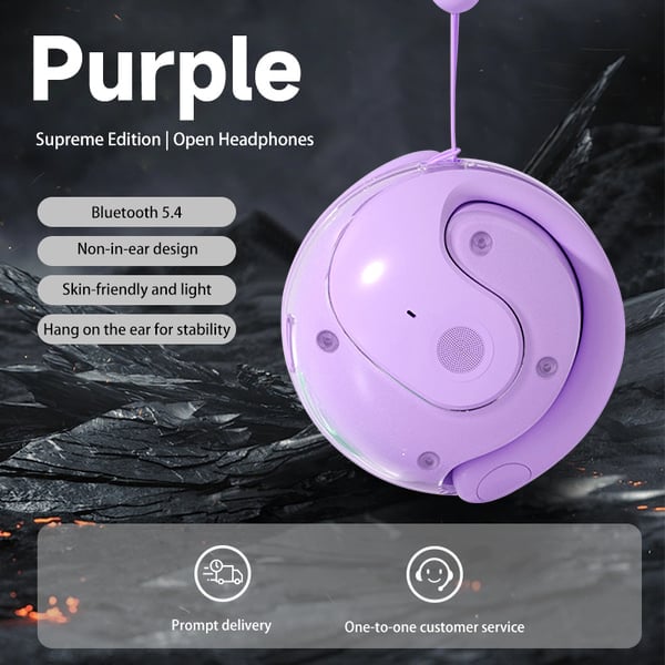 🏆#1 Best Seller ⏰LAST DAY 50% OFF 💎AI Translation Wireless OWS Bluetooth5.4 Earphones (Fit iOS & Android)