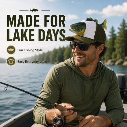Personalized Outdoor Fishing Hat for Avid Fishermen🎣