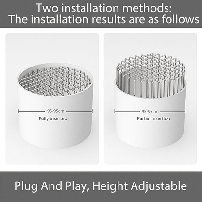 🛠️Esquirla Round Roof & Floor Drain Cover – Stainless Steel, Anti-Clog, Weatherproof