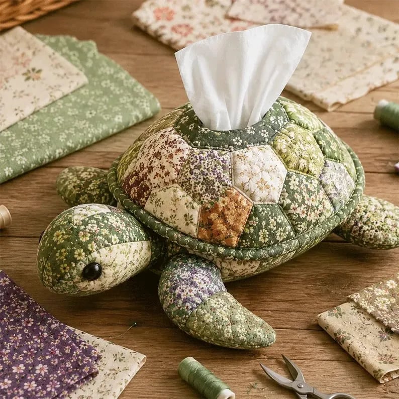 🎉🧵 "Clever Hands" Ocean Animals DIY Tissue Box Craft Kit