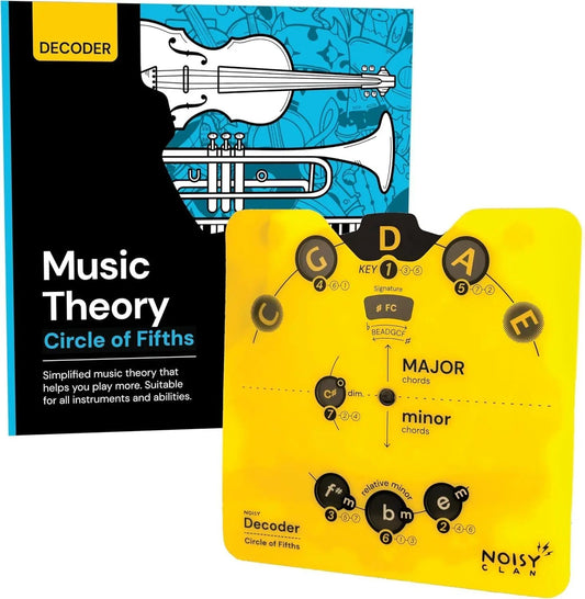 🎵Circle of Fifths Music Theory Decoder Set