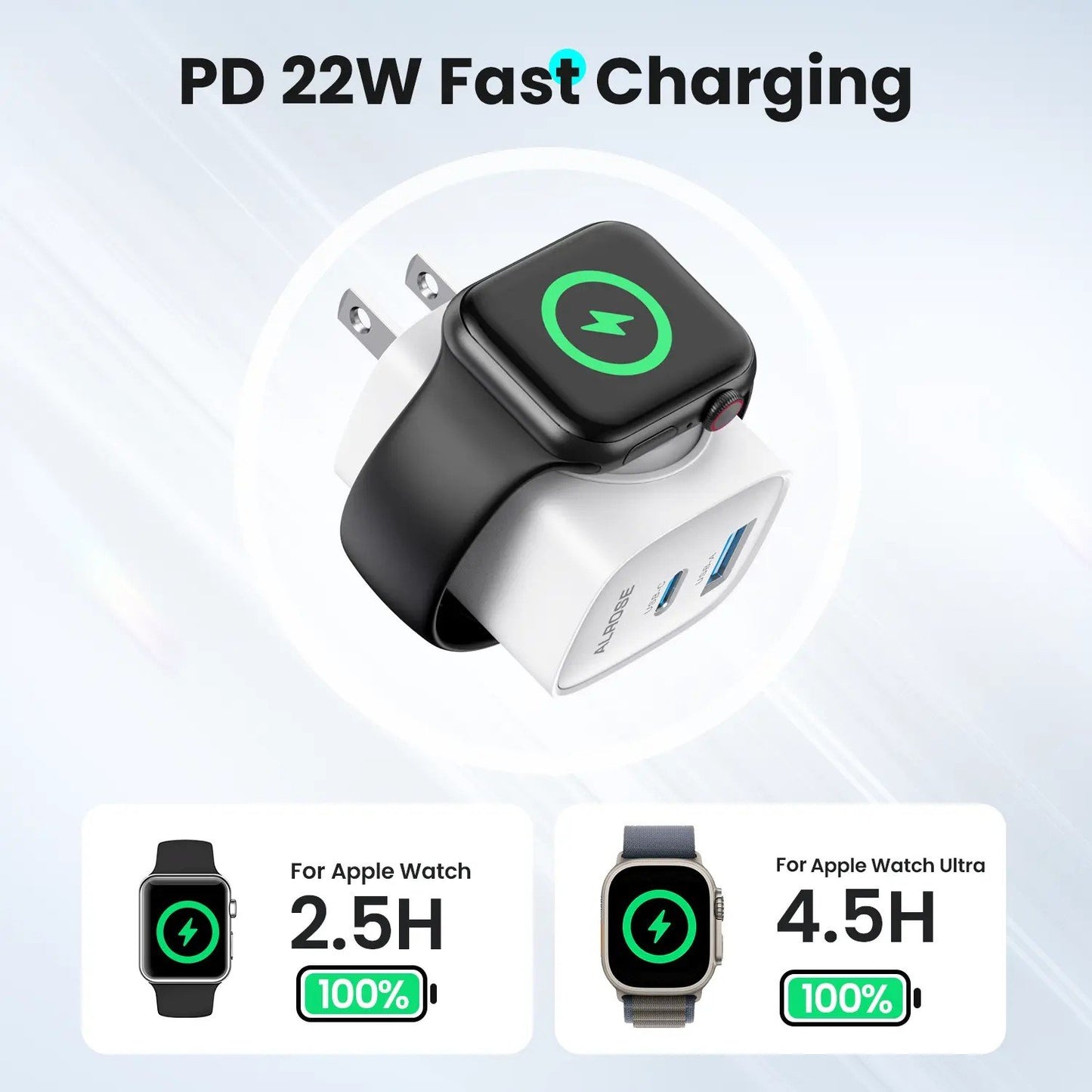 ⚡Hot Sales 49% OFF🔥 3-in-1 Magnetic Wireless Cordless PD USB-C Wall Charger Block - 20W Fast Charging, Includes Cable