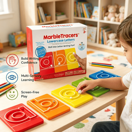 🔤Marble Tracers - Lowercase Letters🌀Roll Into Letter-Writing Fun!🎁