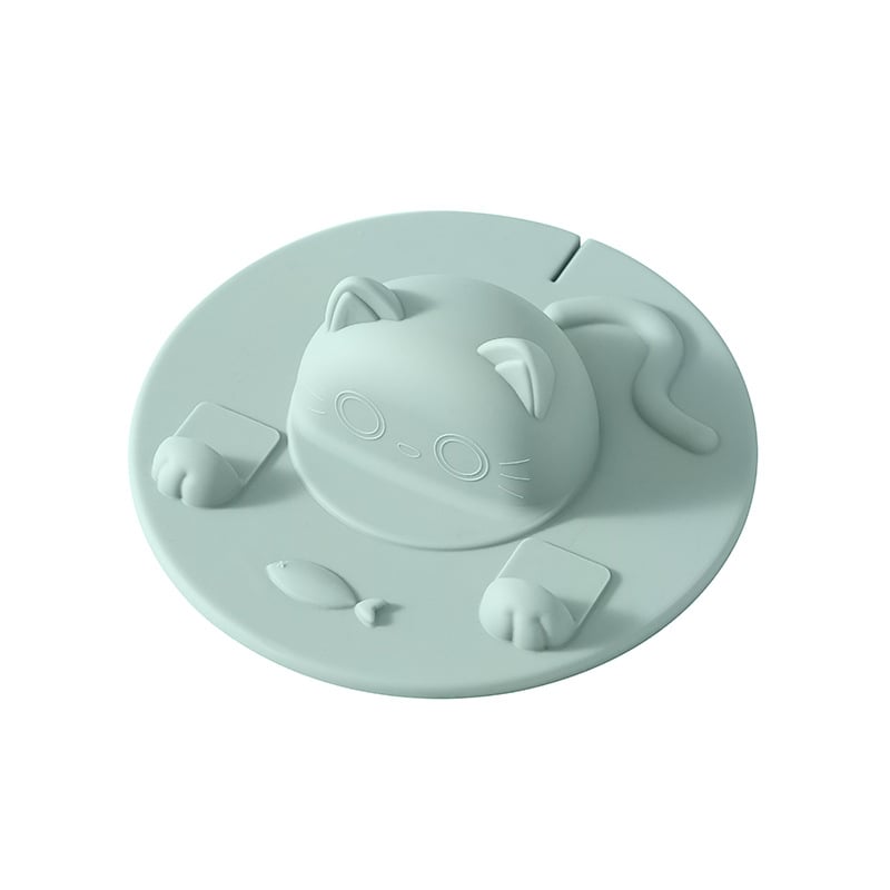 🎉🍵Universal Food-Grade Silicone Mug Lid (Cat Design)🐱