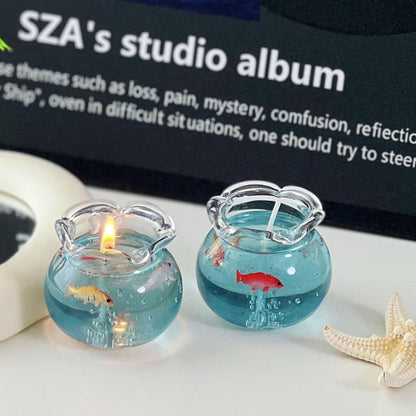 🔥LAST DAY 49% OFF🔥 - Tranquil Ocean Collection  Scented Bubble Fish Tank Candle🐟️