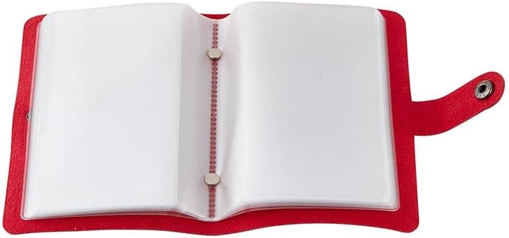 🙏Catholic Faux Leather Holy Card Holder – Pocket Prayer Card Organizer with Snap Closure🎁